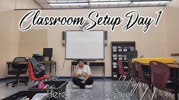 CLASSROOM SETUP DAY 1 | 2022-2023 | 5th Grade || S2E13