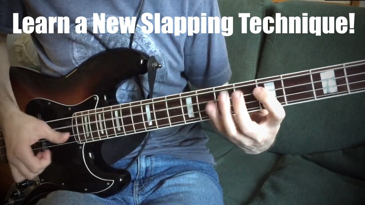Learn a Fast Slap Bass Technique! YouTube