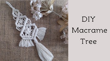 How to make a Macrame Tree | DIY Beginner Macrame Tutorial