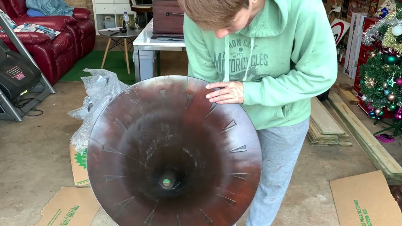 Unboxing,one of most expensive phonograph, Victor 6 (VI) - YouTube