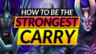 How to be THE STRONGEST CARRY - BEST Farming Patterns and Terrorblade Tips - Dota 2 Guide
