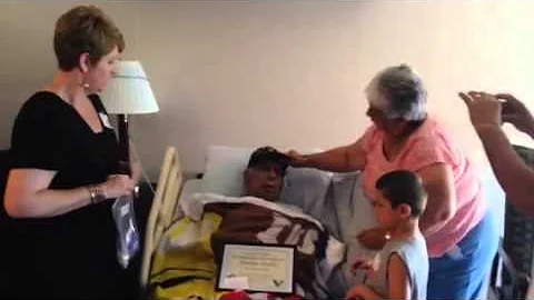 Grandpa's metal presentation