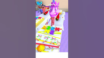 Lick Runner 3D 🥮🍦🍭🌰 Gameplay Walkthrough All Levels Android İos Part 58 #Shorts