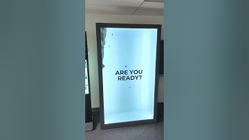 Transparent LCD Video Display Box