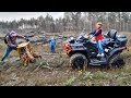 КВАДРИК vs ПЕНЬ кто круче? QUAD BIKE vs STUMP who's cooler???