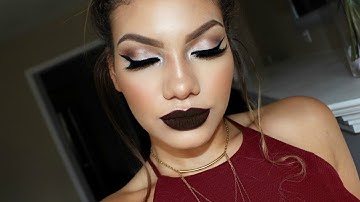 TALK THROUGH VAMPY MAKEUP TUTORIAL ♥