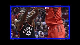 半场战报：哈登放权半兽人两双 火箭70-61猛龙