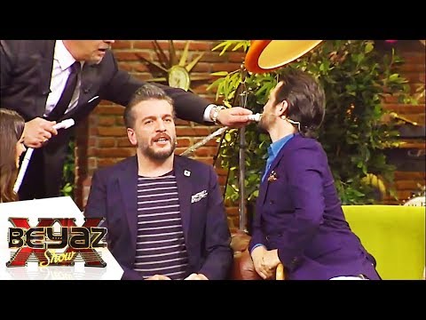 Ahmet Kural ve Murat Cemcir Helyumu Yaladı Yuttu - Beyaz show