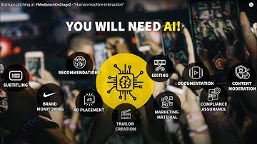 Startups pitching at #𝗠𝗲𝗱𝗶𝗮𝘁𝗲𝗰𝗵𝗢𝗻𝗦𝘁𝗮𝗴𝗲𝟮 - “Human-machine interaction”