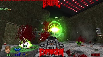 Brutal Doom v21.14.1 | Hadephobia Map17 | Online Co-op