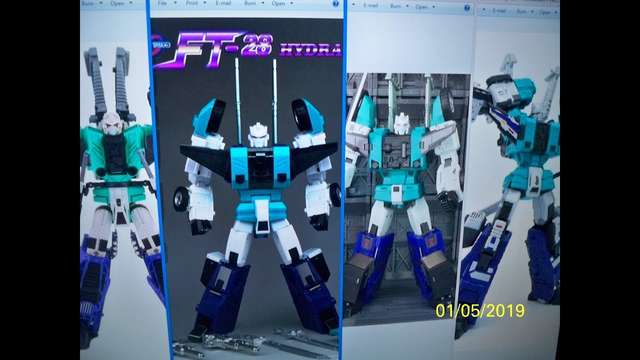 Fanstoys FT-28 Compared to MMC DX9 Gcreation Hasbro G1 - YouTube