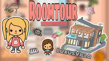 🏠 ROOMTOUR DURCH MEINE LUXUSVILLA | HAUS BESICHTIGUNG | TOCA BOCA STORY DEUTSCH  |  TOCA LIFE WORLD