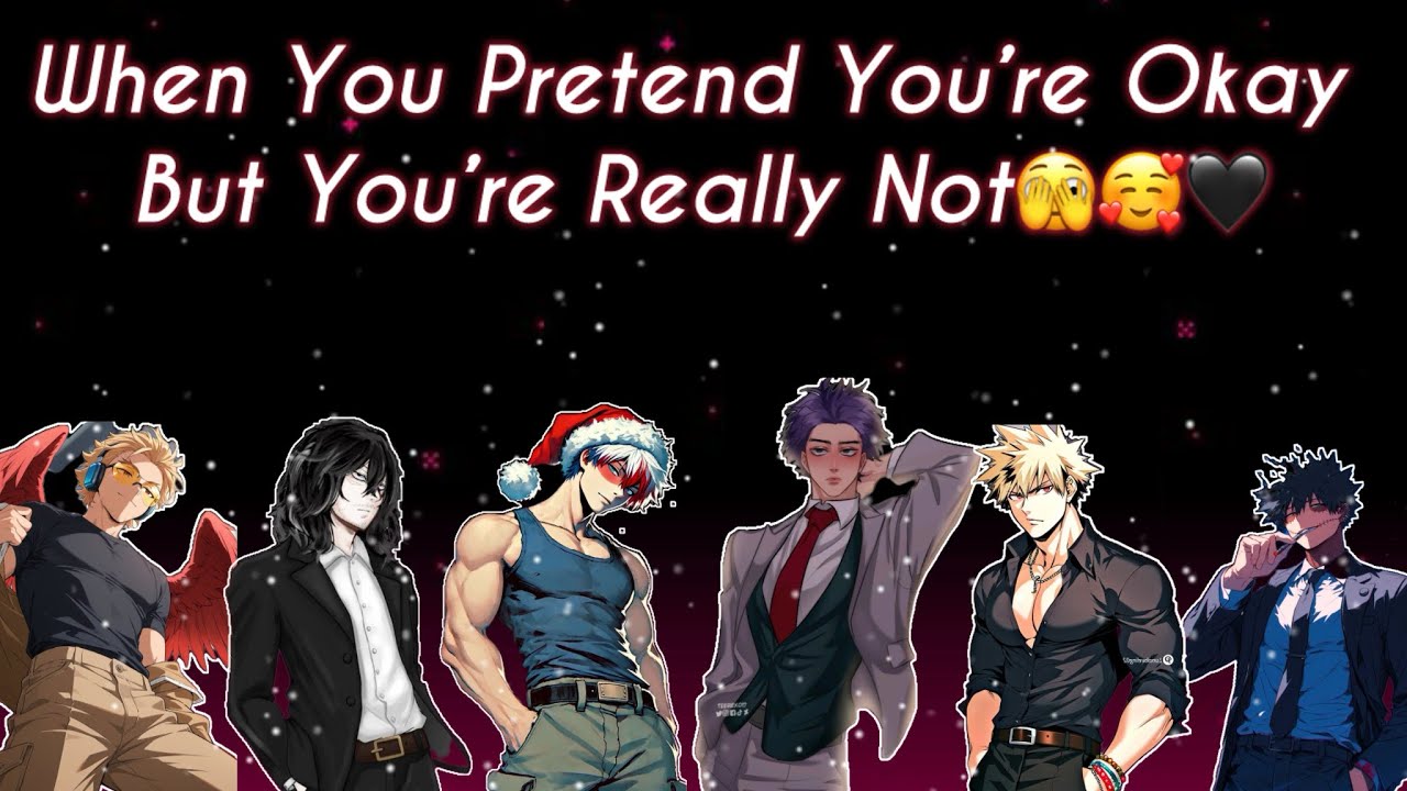 When You Pretend You’re Okay But You’re Really Not🫣🥰🖤  |  (Quiet Struggle + Gentle Breaking Point)