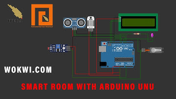 Rekayasa Instrumentasi dan Automasi - SIMULASI SMART ROOM MENGGUNAKAN 3 SENSOR WOKWI
