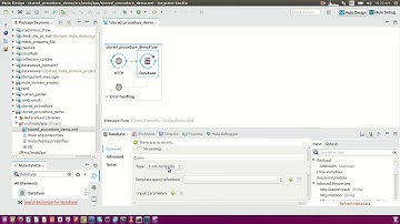 Mysql to call stored procedure in Mule