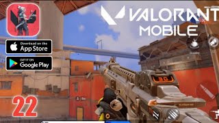 VALORANT Mobile Gameplay (Android, ios) (Hyper Front Gameplay) BEST Multiplayer Game - part 22 screenshot 4