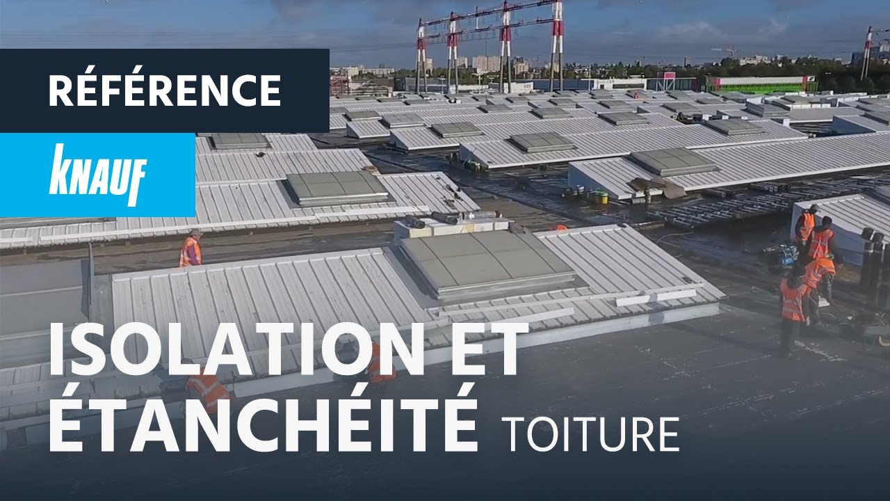 Rénovation de la toiture du marché de Rungis ► Knauf Thane MulTTI