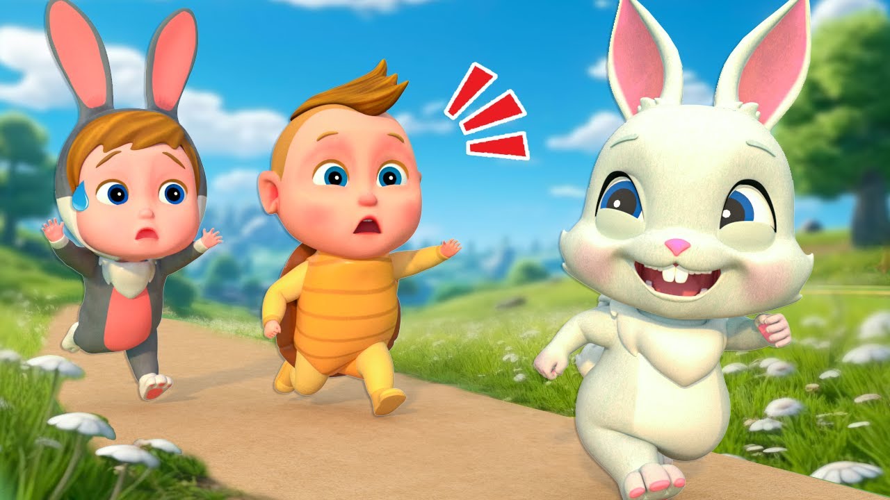 Chú Thỏ Con | Phim Hoạt Hình Về Con Thỏ, Con Rùa Bé Yêu -Liên Khúc Ca Nhạc Thiếu Nhi Remix Vui Nhộn