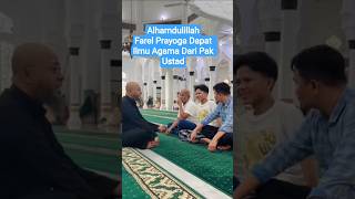 Farel Prayoga Belajar Agama Dari Pak Ustad