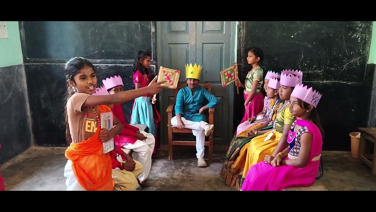 The Scholar's Mother Tongue by 4th standard students 