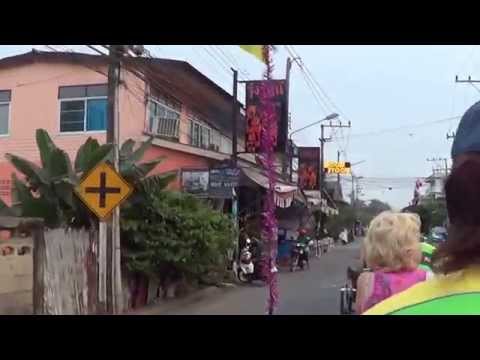 phitsanuloke thailande promenade en tuk tuk