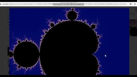 Google Doodles 2020 "Explore The Mandelbrot Set"