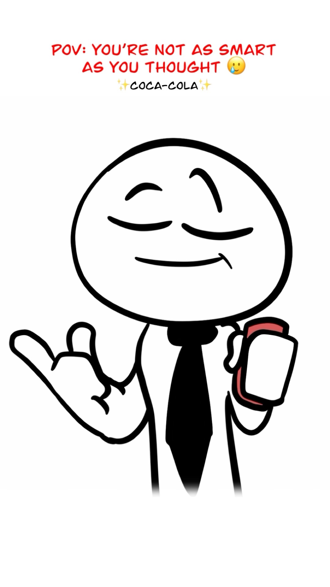 Say COCA COLA Without Your Lips Touching ? (Animation Meme) Anim: @Cartoonimation  #shorts