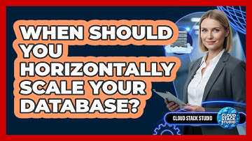 When Should You Horizontally Scale Your Database?