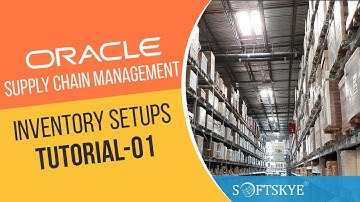 Oracle SCM Inventory Setups Video Tutorial 1