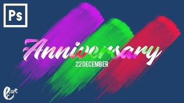 Typography Rope Text and Brush Color - Tutorial Photoshop