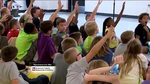 Mike Morgan takes Weatherschool to Westfall Elemen...