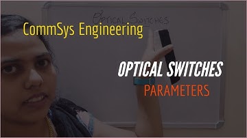 Optical Network Components | Optical Switches | Parameters | CommSys Engineering