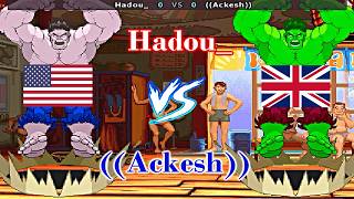 Marvel Vs Capcom  Hadou  Vs ackesh