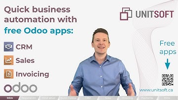 Quick Business Automation with Free Odoo Apps: CRM, Sales, Invoicing | Video 2.1 | Intro