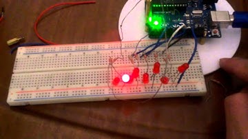 arduino跑馬燈右移程式 RightShiftLed