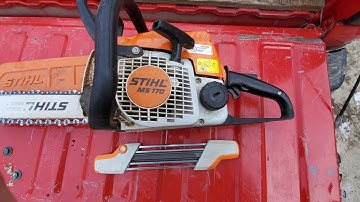 Stihl MS170 and keeping the chain sharp.