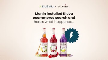 Creating a flavorful search experience for Monin with Klevu