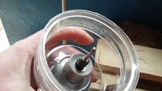 Plastic container router for the dremel