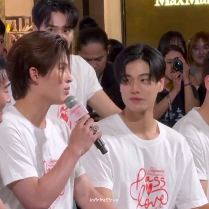 #pondphuwin Phuwin’s heart eyes are literally only for Pond 😭