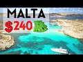 Travel to MALTA and get $240 (government incentive)