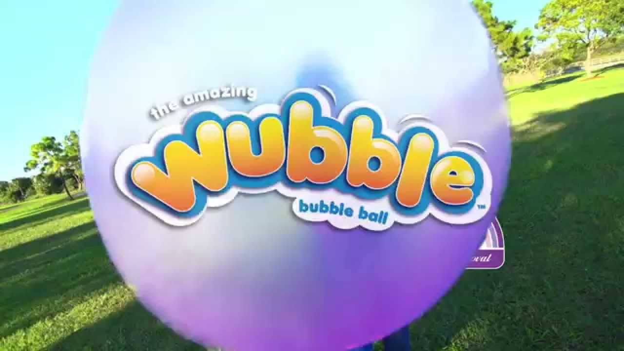 Wubble Bubble Ball With Pump Blue