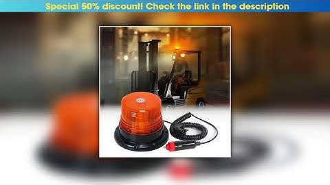 Editor’s Choice Car Truck Roof Top Warning Light Emergency LED Strobe Light Flashing Beacon With Ma