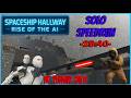 "SPACESHIP HALLWAY: RISE OF THE AI" Solo Speedrun 25:40 [BO3 Custom Zombies]
