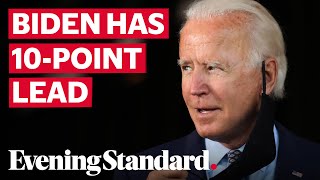 US election: Joe Biden retains 10-point lead over Donald Trump