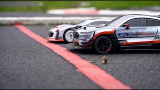 An epic HPI Sport 3 FLUX battle on the track!