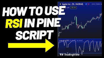 How To Use RSI in Pine Script (TradingView) (Only Programming!)