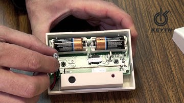 Glass Break Sensor Battery Replacement