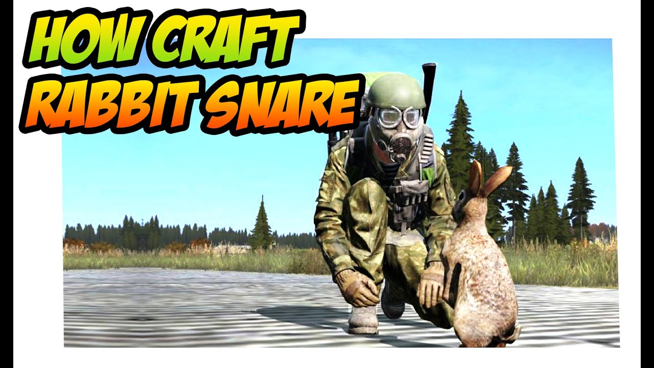 How To Craft Rabbit Snare DayZ Standalone YouTube