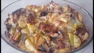 Скумбрия, запеченная с картофелем - сказочный вкус Скумбрия, запеченная с картофелем - сказочный вкус