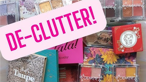 Oblong Polka Dots | May 2023: Declutter 4 (Eyeshadow)